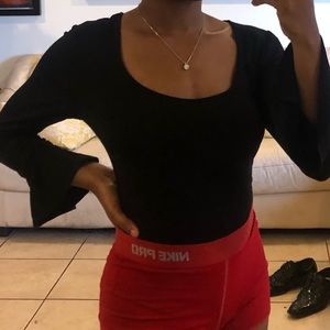 Black bodysuit